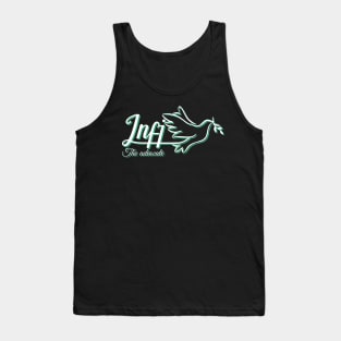 INFJ The Advocate MBTI types 5D Myers Briggs personality gift with icon Tank Top